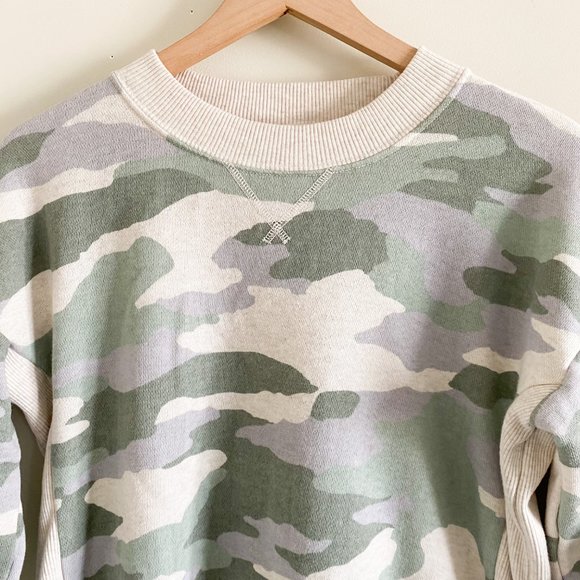 Aerie Desert Camo Pullover Sweatshirt - Picture 2 of 6
